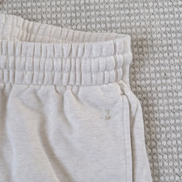 Women’s TNA white boyfriend sweatpants - Picture 3 of 4